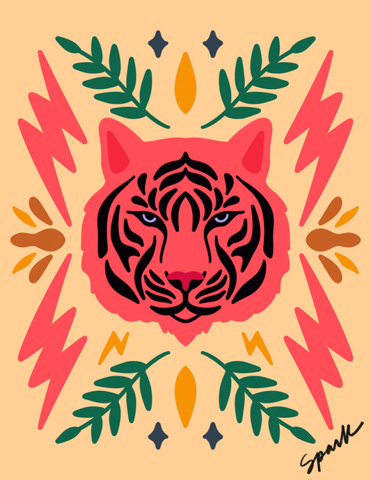 Retro Tiger