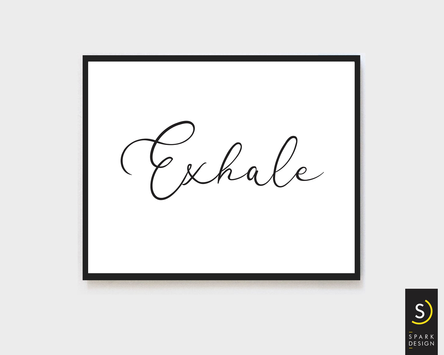Inhale Exhale Namaste Wall Art Digital Download