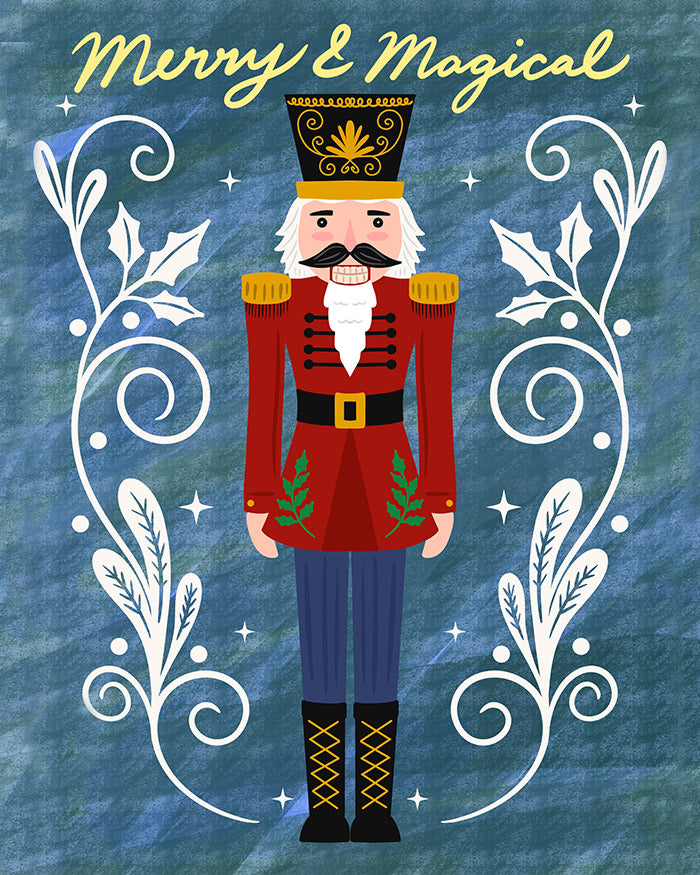 Nutcracker Holiday Illustration