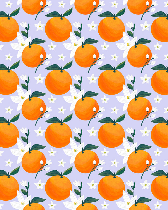 Sweet Orange Florals