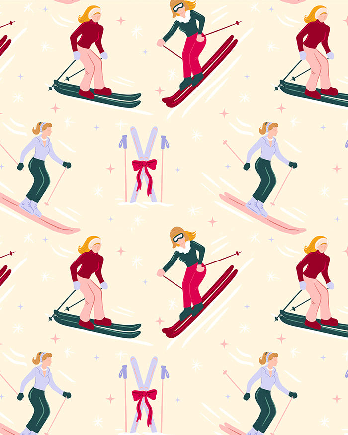 Retro Ski Girls