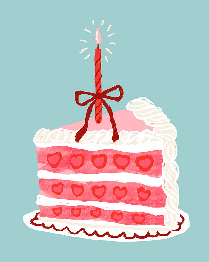 Slice of Celebration Cake