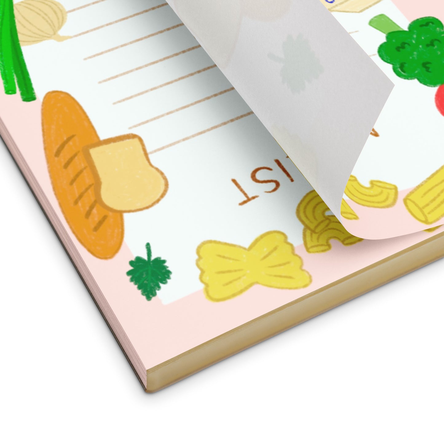 My List Notepad with Magnetic Backing
